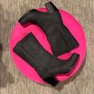 winter smoke grey WOOLRICH MUSTANG western boots 8